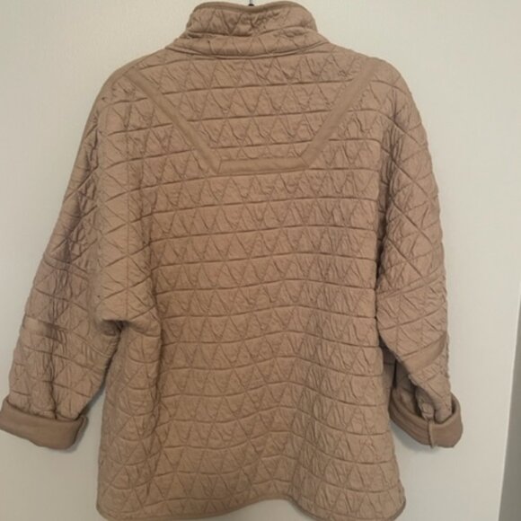 La Miel Quilted Rosie Jacket/Sand Castle Size M - Picture 4 of 5